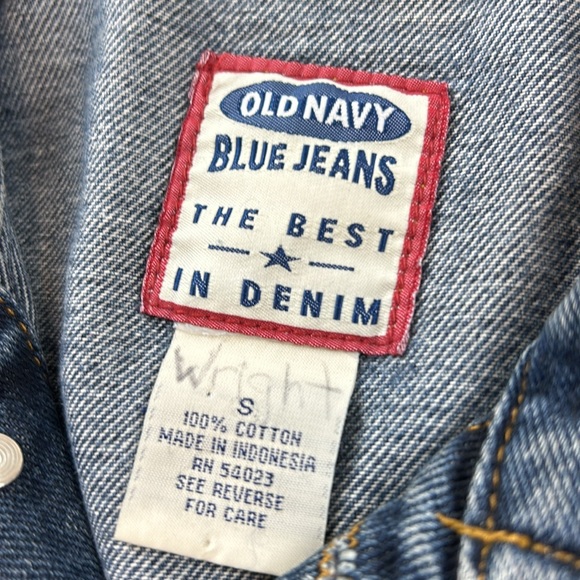 Old Navy denim Jean jacket men’s small - Picture 5 of 8